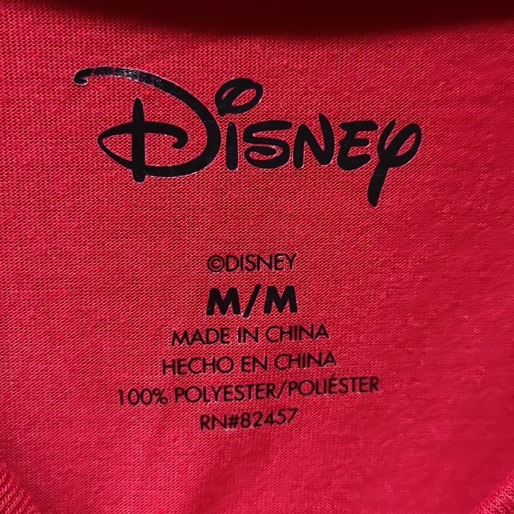 Disney womens Minnie mouse Christmas jammies long sleeve top medium - Picture 3 of 3